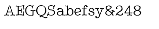 Serif fonts B-C: Better Type Right
