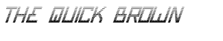 Digital fonts: Bionic Type Grad Italic