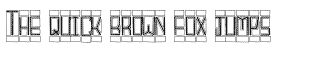 3D fonts: Block Titling Outline