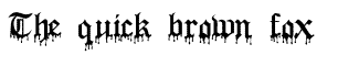 Creepy fonts A-M: Blood Of Dracula