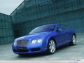 Bentley wallpapers: Blue Bentley Continental GT wallpaper