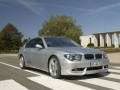 Free Wallpapers: BMW 745Ci in home garden Wallpaper