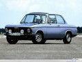BMW wallpapers: Bmw History blue front right view wallpaper