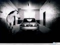Bmw M Coupe wallpapers: Bmw M Coupe light greyscale wallpaper