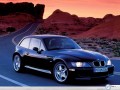 BMW wallpapers: Bmw M Coupe mountain view wallpaper