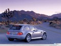 Bmw M Coupe purple in road wallpaper