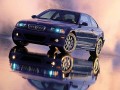 Car wallpapers: BMW M3 blue lights Wallpaper