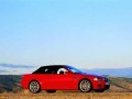 BMW M3 Convertible red on the hill Wallpaper