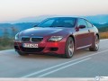 Bmw M6 wallpapers: Bmw M6 down the road wallpaper