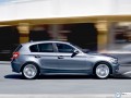 BMW wallpapers: Bmw Serie 1 grey side view wallpaper