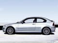 Bmw Serie 3 wallpapers: Bmw Serie 3 silver coupe wallpaper
