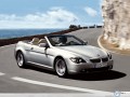 BMW wallpapers: Bmw Serie 6 on mountain road wallpaper