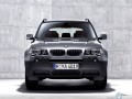 BMW wallpapers: Bmw X3 by the wall front wallpaper