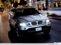 BMW wallpapers: Bmw X5 in the city wallpaper