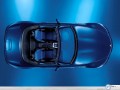 Car wallpapers: Bmw Z3 blue top view wallpaper