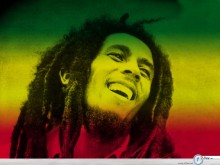 Bob Marley green yellow red  wallpaper