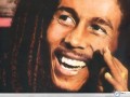 Music wallpapers: Bob Marley smile wallpaper