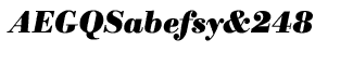 Serif fonts B-C: Bodoni Antiqua CE Bold Italic