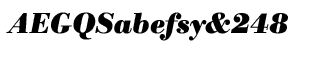 Serif fonts B-C: Bodoni Antiqua GR Bold Italic