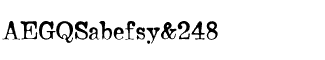 Serif fonts B-C: Bonsai