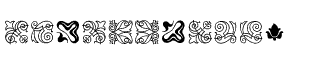 Symbol fonts A-E: Borders & Ornaments 3