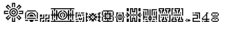 Symbol fonts A-E: Borges Labyrinthe