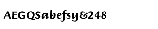 Serif fonts B-C: Briem Script Bold