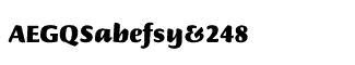 Serif fonts B-C: Briem Script Ultra Bold