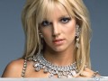 Music wallpapers: Britney Spears with diamonds wallpaper