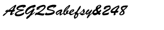 Handwriting fonts: Brush Script CE