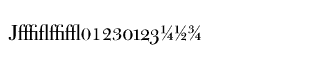 Serif fonts B-C: Bulmer Regular Display Alternates