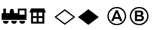 Symbol fonts A-E: Bundesbahn Pi Volume