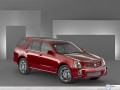 Cadillac wallpapers: Cadillac red Concept Car in grey wallpaper
