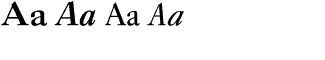 Serif fonts C-D: Caslon 3, Caslon 540 Volume
