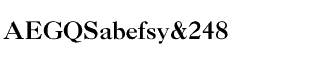 Serif fonts C-D: Caslon 3 Roman