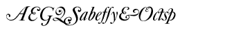 Serif fonts C-D: Caslon 540 Swash Alternative CE Italic