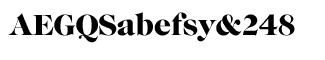 Serif fonts C-D: Caslon Graphique