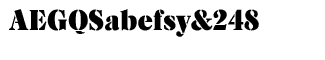 Serif fonts C-D: Caslon Stencil CE