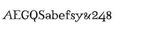 Serif fonts C-D: Castine