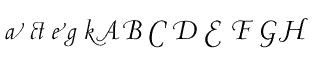 Serif fonts C-D: Centaur Swash