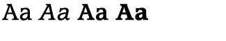 Serif fonts C-D: CG Accolade Volume