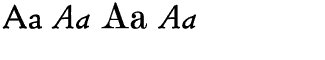 Serif fonts C-D: CG DeVinne/ Cloister Volume