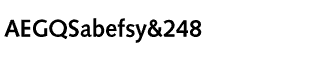 Serif fonts C-D: CG Symphony Bold