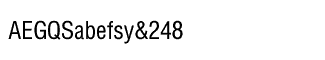 Serif fonts C-D: CG Triumvirate Condensed