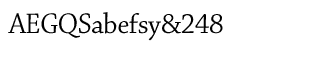Serif fonts C-D: Chaparral Pro Display