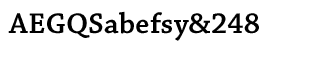 Serif fonts C-D: Chaparral Pro SemiBold Caption