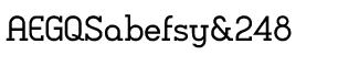 Serif fonts C-D: Charifa Serif