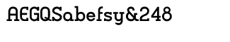 Serif fonts C-D: Charifa Serif Medium