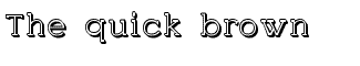 Serif fonts C-D: Charrington Posh