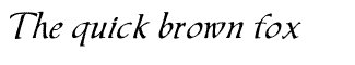 Romantic misc fonts: Chaucer Regular